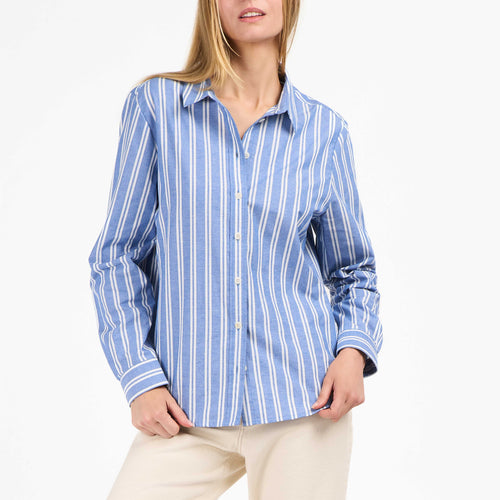 Chemise Femme droite Rayée - Aubrac - Atelier Tuffery