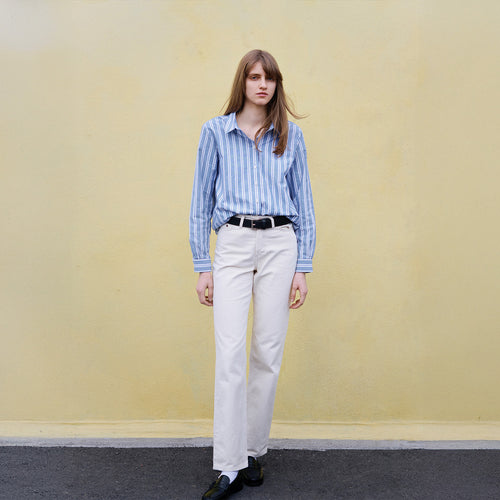 Chemise Femme droite Rayée - Aubrac - Atelier Tuffery