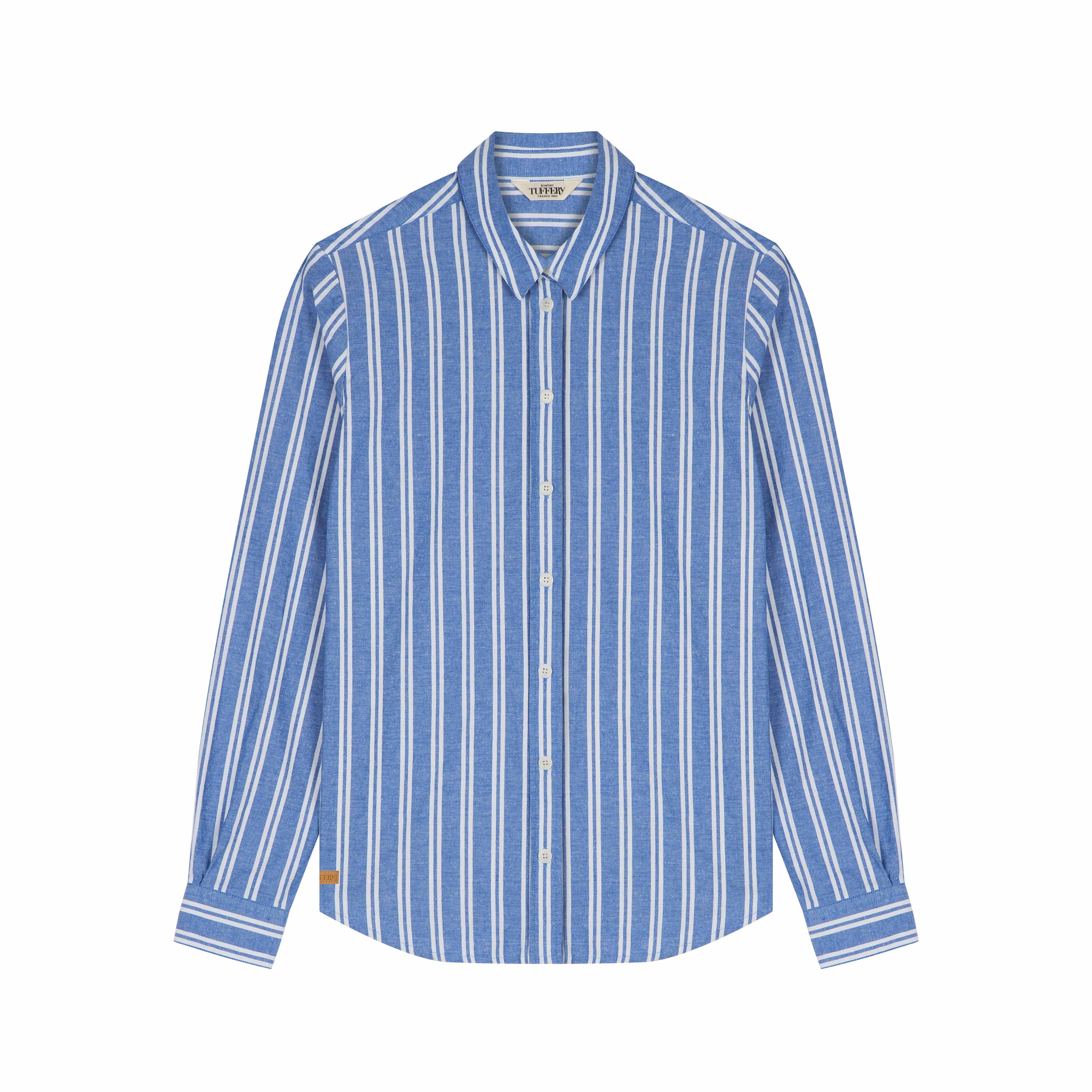 Chemise Femme droite Rayée - Aubrac | Atelier Tuffery