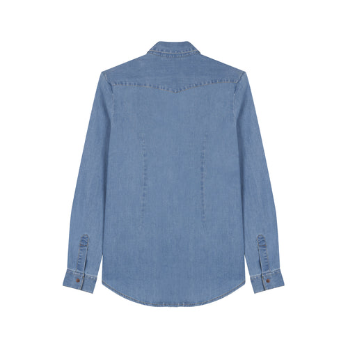 Chemise femme en jean Clair - Cévennes - Atelier Tuffery