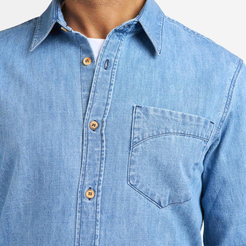 Light straight men's shirt - Aubrac - Atelier Tuffery