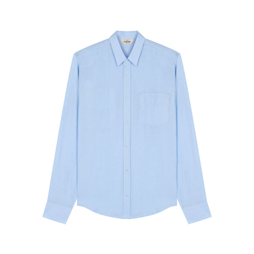 Chemise Homme droite lin Clair - Aubrac - Atelier Tuffery