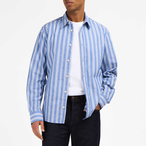 Chemise Homme droite Rayée - Aubrac - Atelier Tuffery