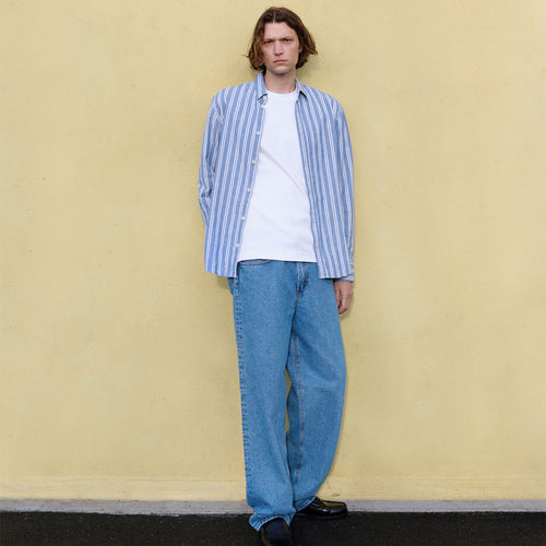 Chemise Homme droite Rayée - Aubrac - Atelier Tuffery