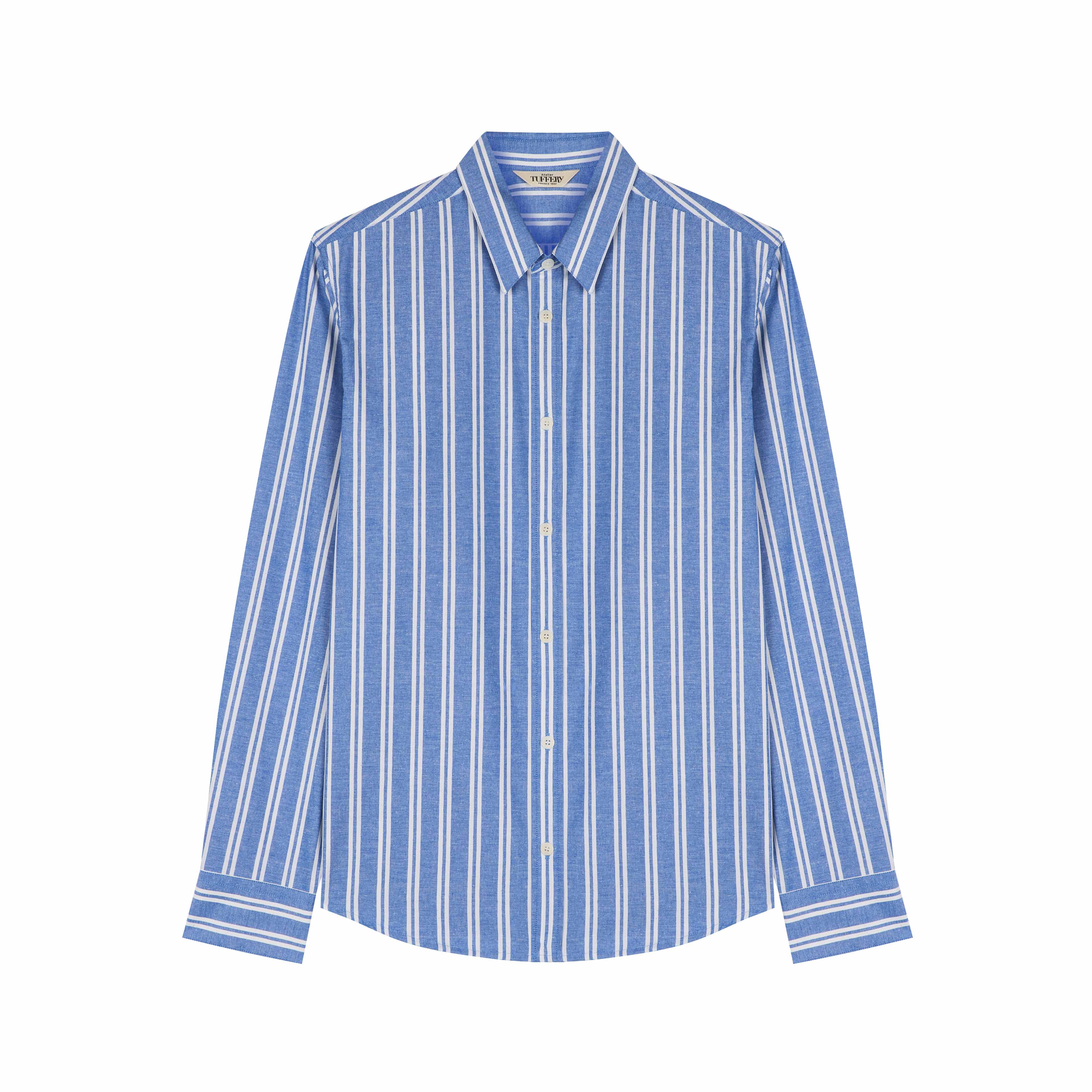 Chemise Homme droite Rayée - Aubrac | Atelier Tuffery