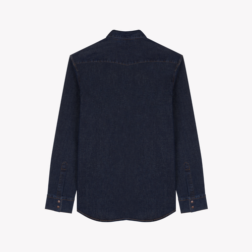 Chemise homme en jean Brut - Cévennes - Atelier Tuffery
