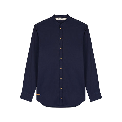 Men's Indigo Denim Shirt - Atelier Tuffery