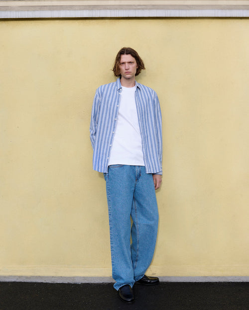 Jean homme baggy Clair - Gaspard - Atelier Tuffery