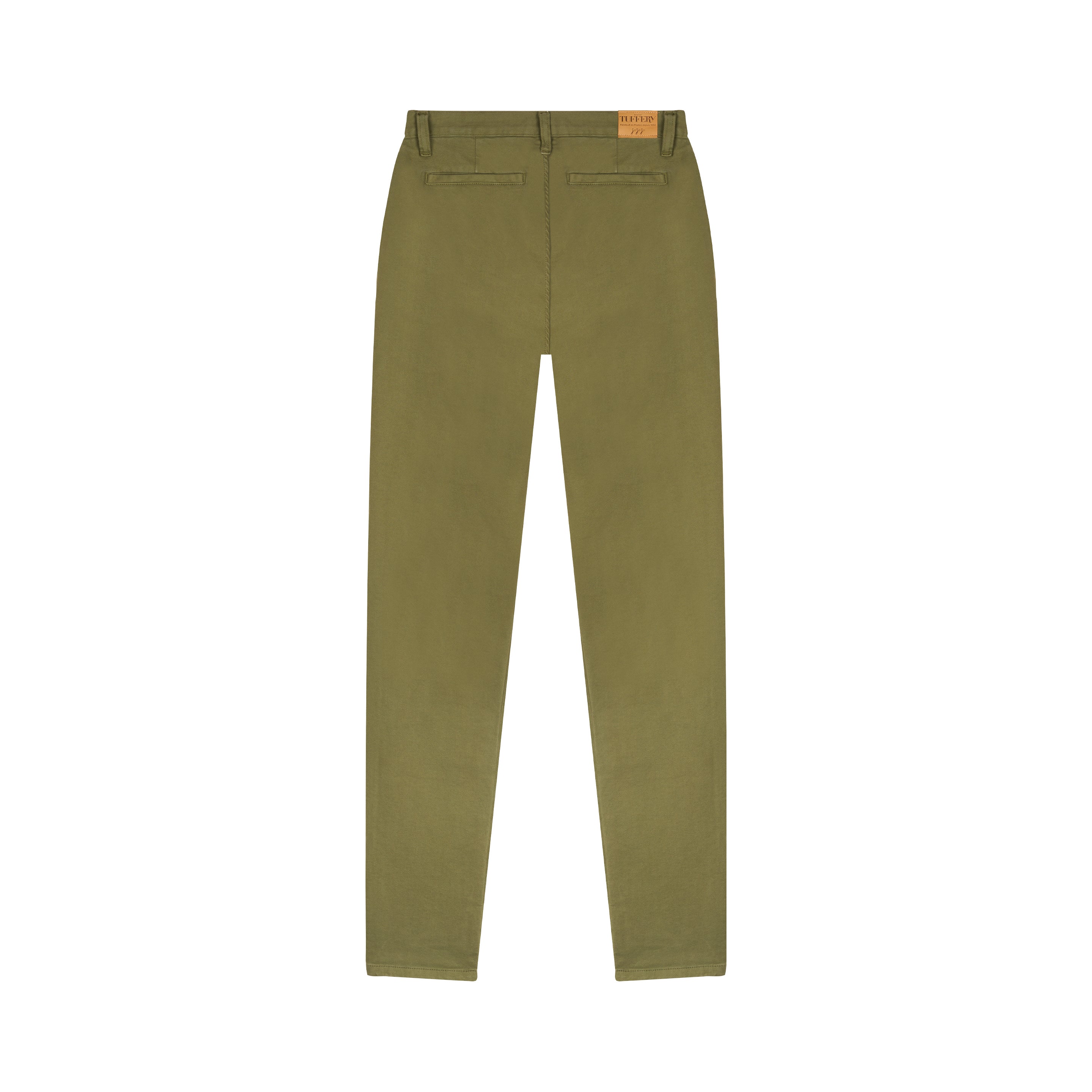 A18681 美品 APC スリムストレートチノーズパンツ カーキ W32 レディーススリムフィットハイウエストチノ カーキグリーン - Léonie