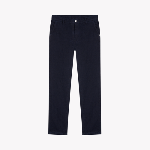 Chino homme droit ajusté en Lin Français - Ernest - Atelier Tuffery