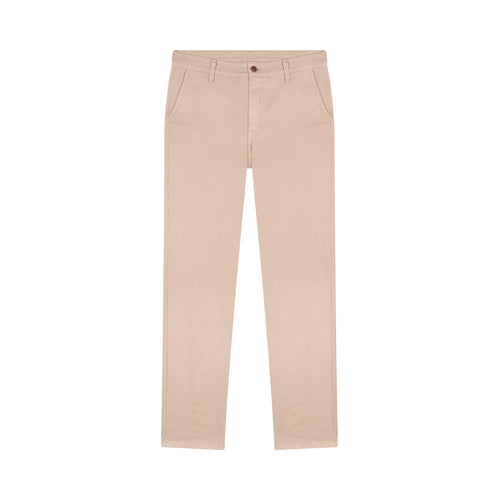 Chino homme droit ajusté Beige - Ernest - Atelier Tuffery