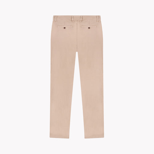 Chino homme droit ajusté Beige - Ernest - Atelier Tuffery