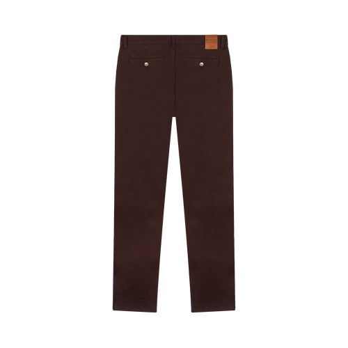 Men’s Slim-Fit Chino in Brown - Ernest - Atelier Tuffery