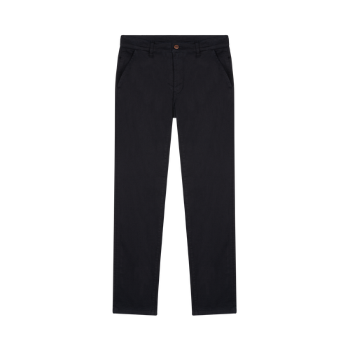 Chino homme droit ajusté Noir - Ernest - Atelier Tuffery