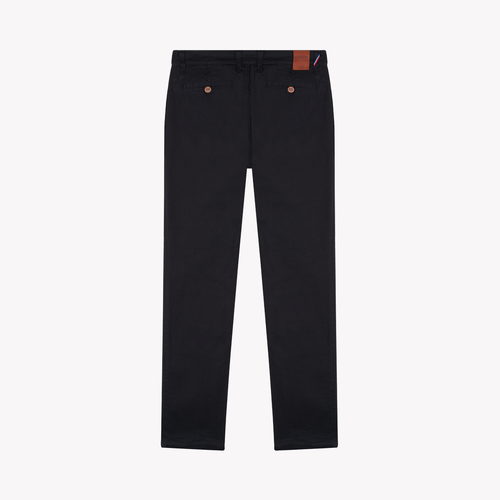 Chino homme droit ajusté Noir - Ernest - Atelier Tuffery