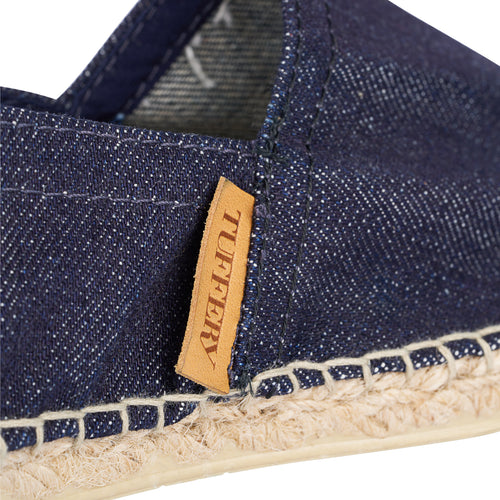 Espadrille unisexe en jean Brut - Atelier Tuffery