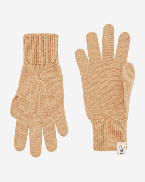 Gants laine française café - Atelier Tuffery