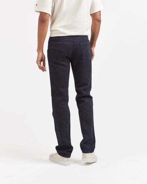 Jean homme droit taille haute Chanvre - Célestin - Atelier Tuffery