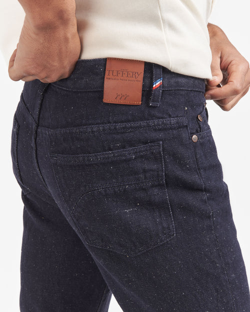 Jean homme droit taille haute Chanvre - Célestin - Atelier Tuffery