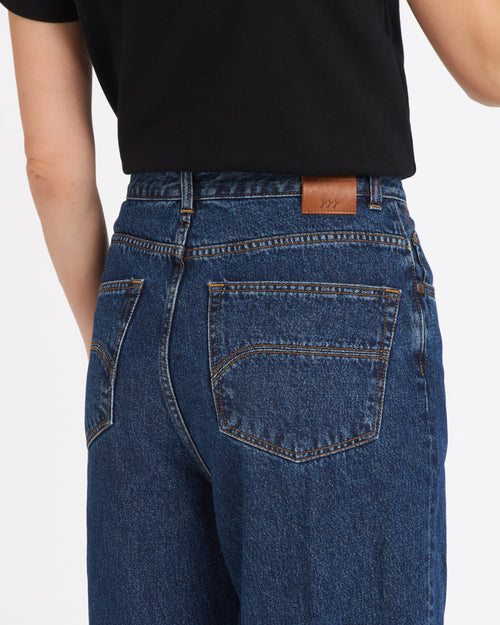 Jean femme baggy Stonewashed - Gaspard - Atelier Tuffery