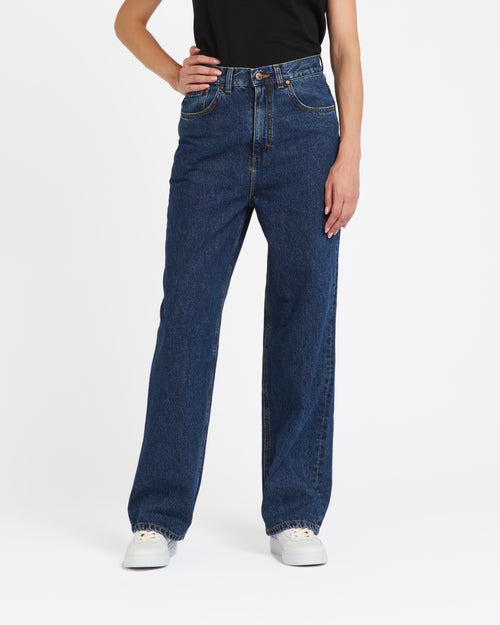 Women's baggy stonewashed jeans - Gaspard - Atelier Tuffery