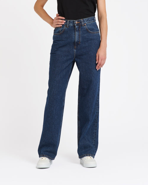 Women’s stonewashed baggy jeans - Gaspard - Atelier Tuffery