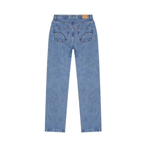 Jean femme droit taille haute Clair - Apolline - Atelier Tuffery