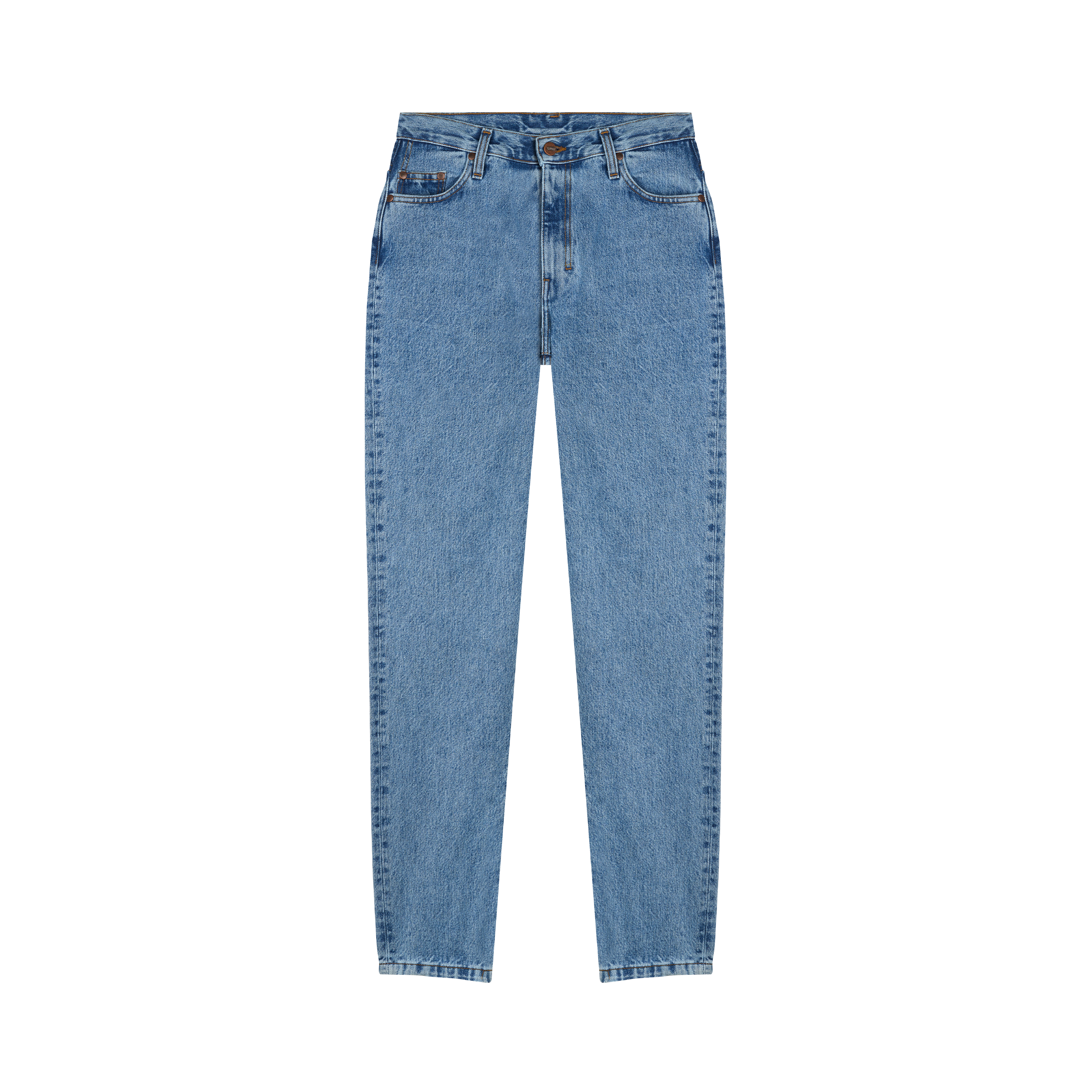 レディース ハイウエスト マムジーンズ ライトブルー - Marthe | Atelier Tuffery