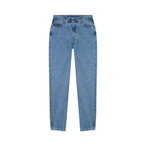 レディース ハイウエスト マムジーンズ ライトブルー - Marthe - Atelier Tuffery