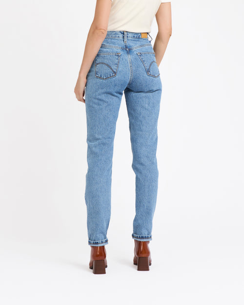 Jean femme mom taille haute Clair Marthe – Atelier Tuffery