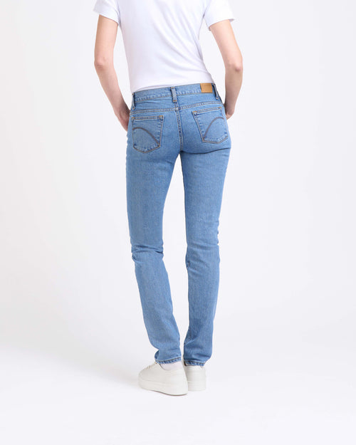 Light women's slim-fit standard-waist jeans - Atelier Tuffery