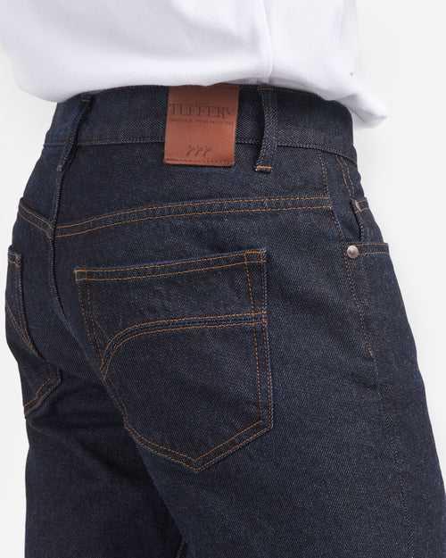 Jean homme droit ajusté Brut - Alphonse - Atelier Tuffery