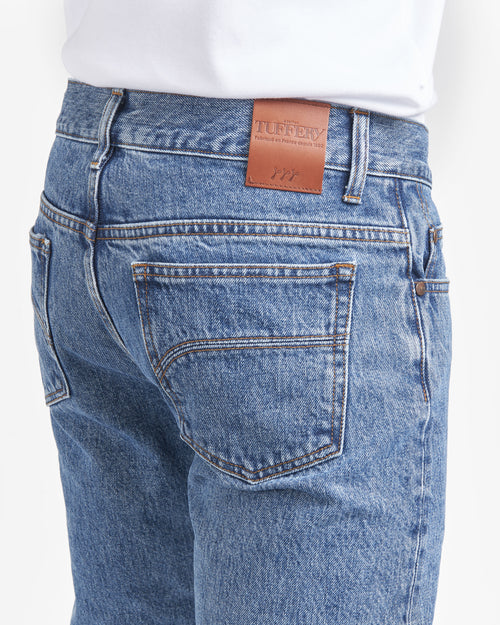 Jean homme droit ajusté Clair - Alphonse - Atelier Tuffery