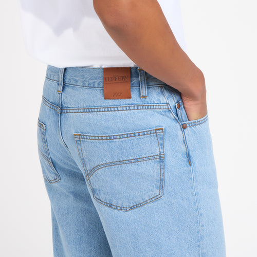 Jean homme baggy Clair - Gaspard - Atelier Tuffery