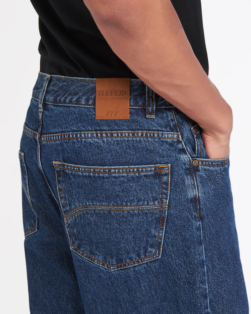 Jean homme baggy Stonewashed - Gaspard - Atelier Tuffery