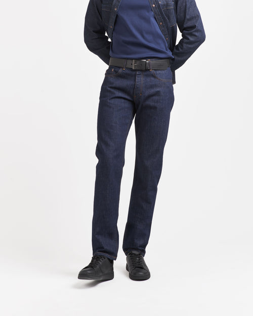 Jean homme droit ajusté Brut Bio - Alphonse - Atelier Tuffery