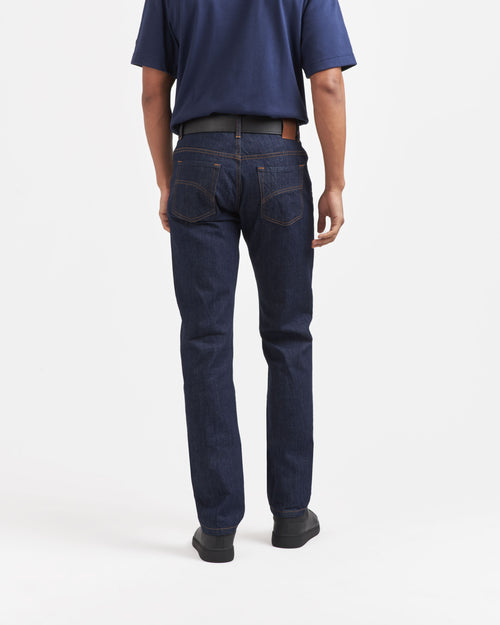 Jean homme droit ajusté Brut Bio - Alphonse - Atelier Tuffery