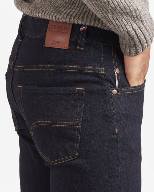 Jean homme droit ajusté Brut Selvedge - Alphonse - Atelier Tuffery