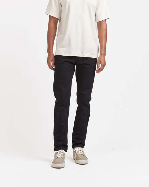 Men's straight fitted jeans Black - Atelier Tuffery