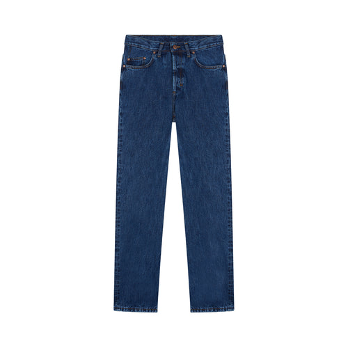 Stonewashed men's straight jeans - Atelier Tuffery