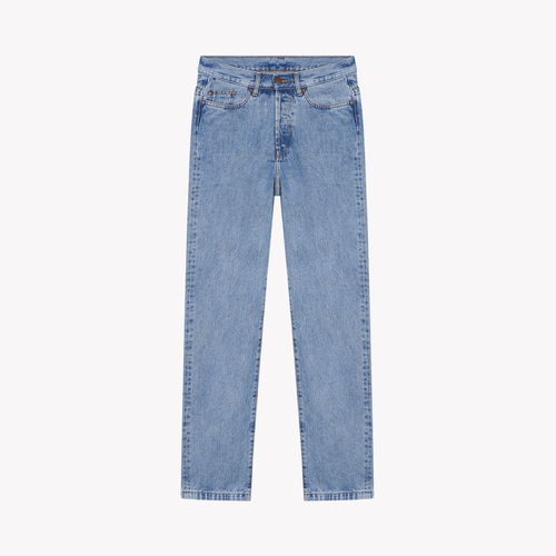 Light high waist straight men's jeans - Atelier Tuffery