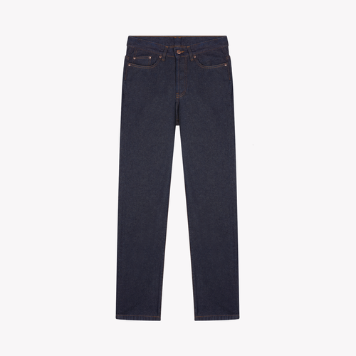 Men's raw high-waisted straight jeans - Atelier Tuffery