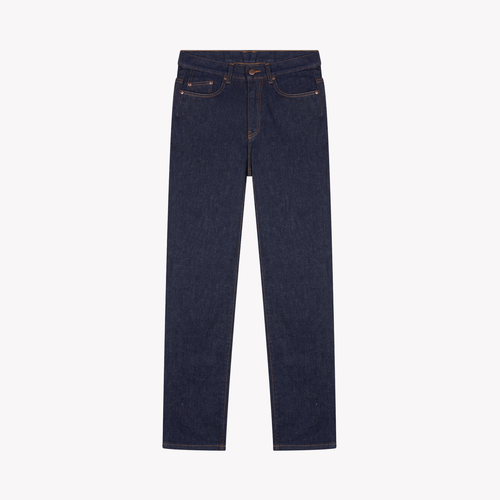 Straight men's high-waisted raw flex jeans - Atelier Tuffery