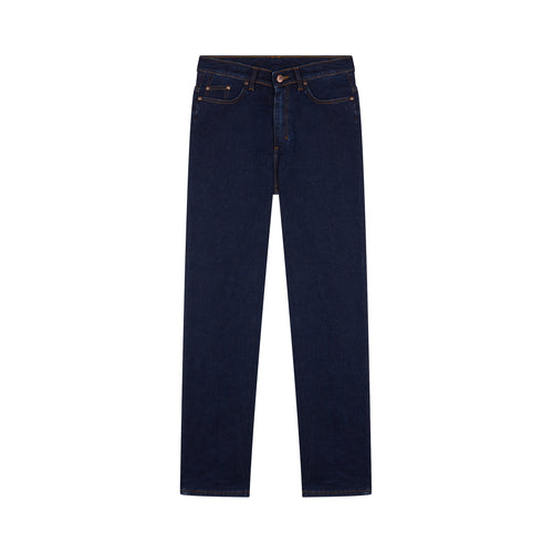 Straight men's high-waisted raw flex jeans - Atelier Tuffery