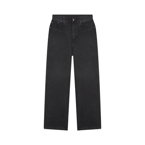 Jean homme baggy Noir Délavé - Gaspard - Atelier Tuffery