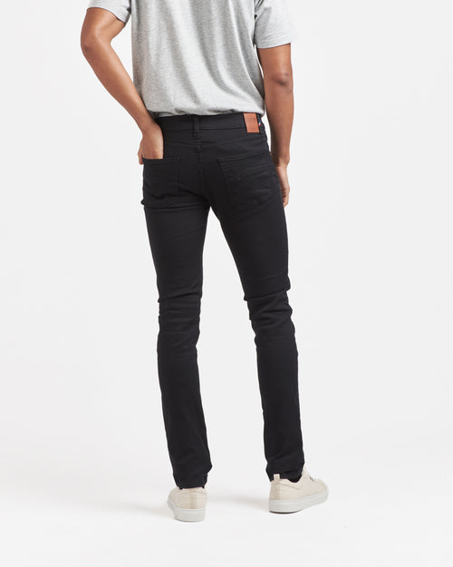 Jean homme slim Noir - Augustin - Atelier Tuffery