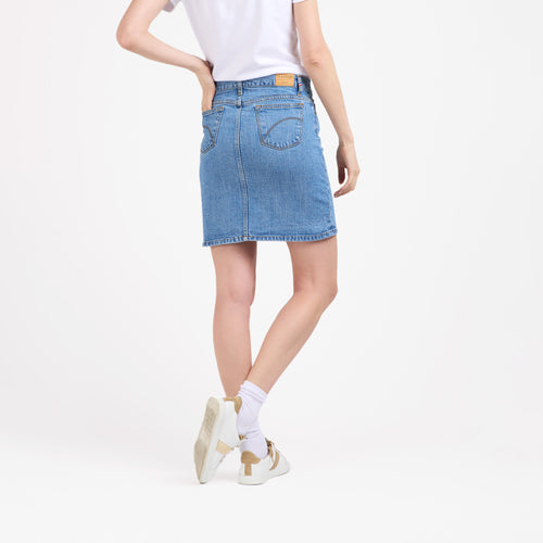 ミニデニムスカート ライトブルー - Fanny - Atelier Tuffery