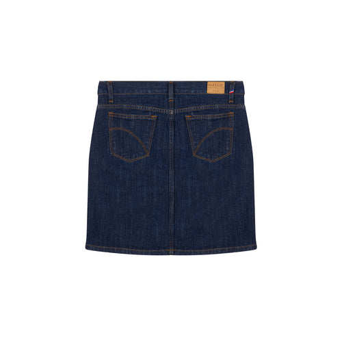 Brut denim mini skirt - Fanny - Atelier Tuffery