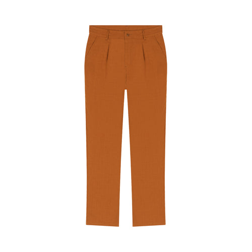 Pantalon à plis Homme ample Rouille - Gustave - Atelier Tuffery