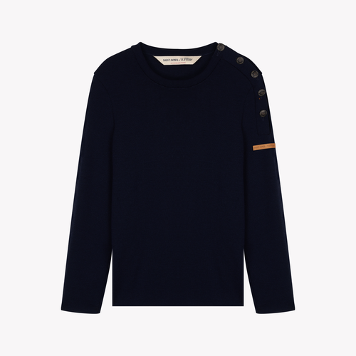 Pull femme laine française Marine – SAINT JAMES x Atelier TUFFERY - Transmission - Atelier Tuffery